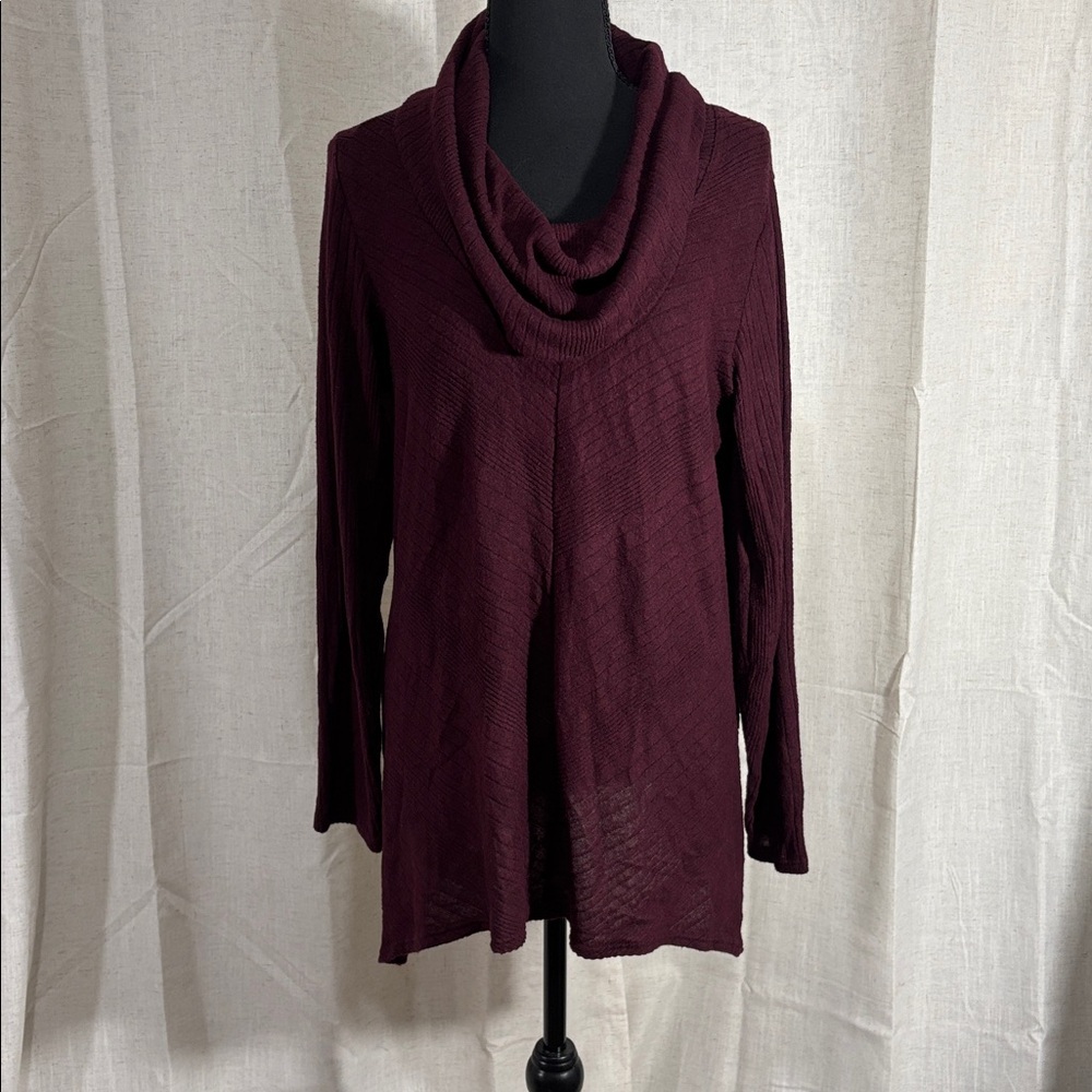 Alyx Women's Cowl Neck Sweater - Plum